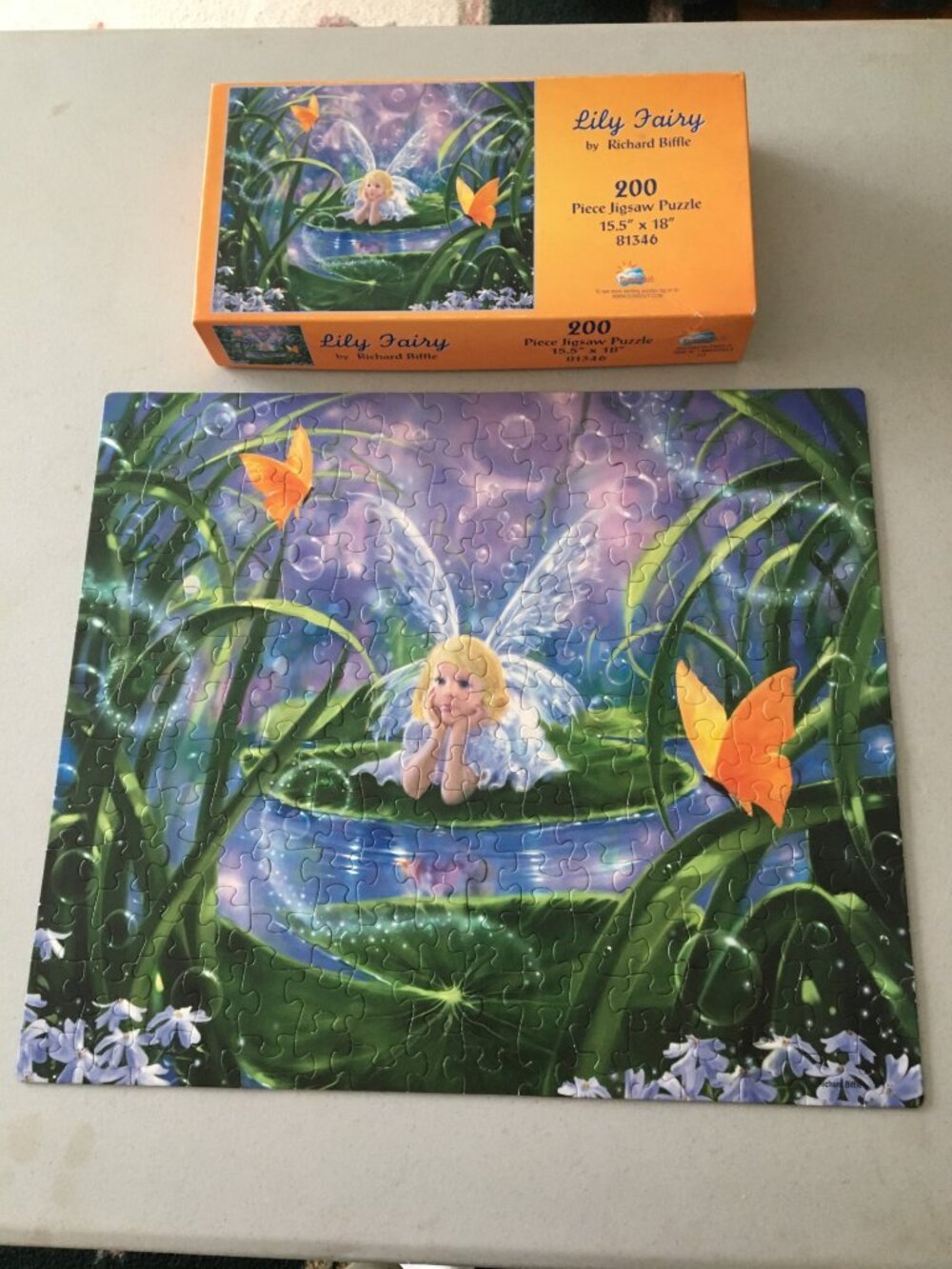 200 pc Jigsaw Puzzle--Lily Fairy--By SunsOut
